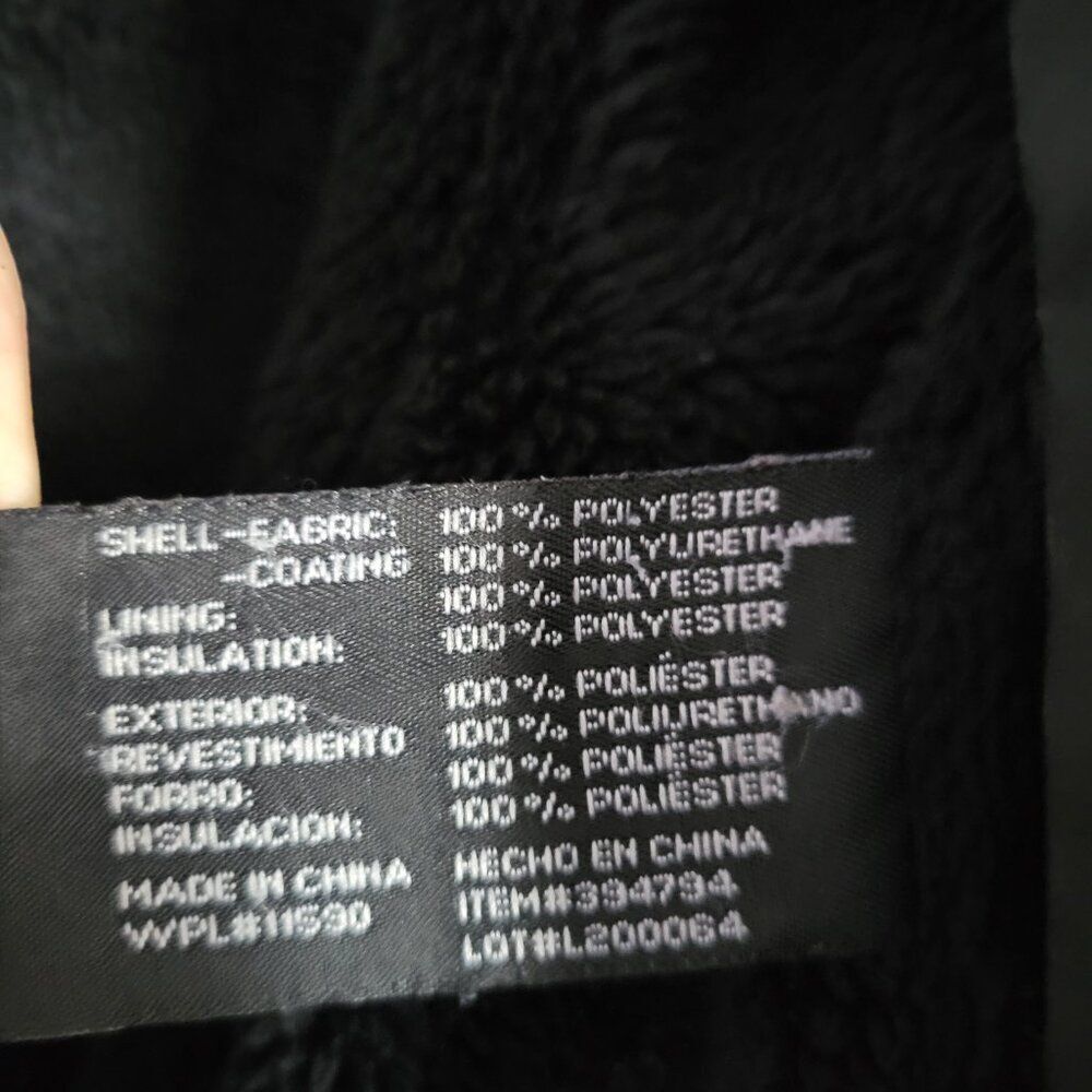 Weatherproof Jacket Coat Hooded Women's Medium Black lined Outdoor classic urban - Picture 13 of 14